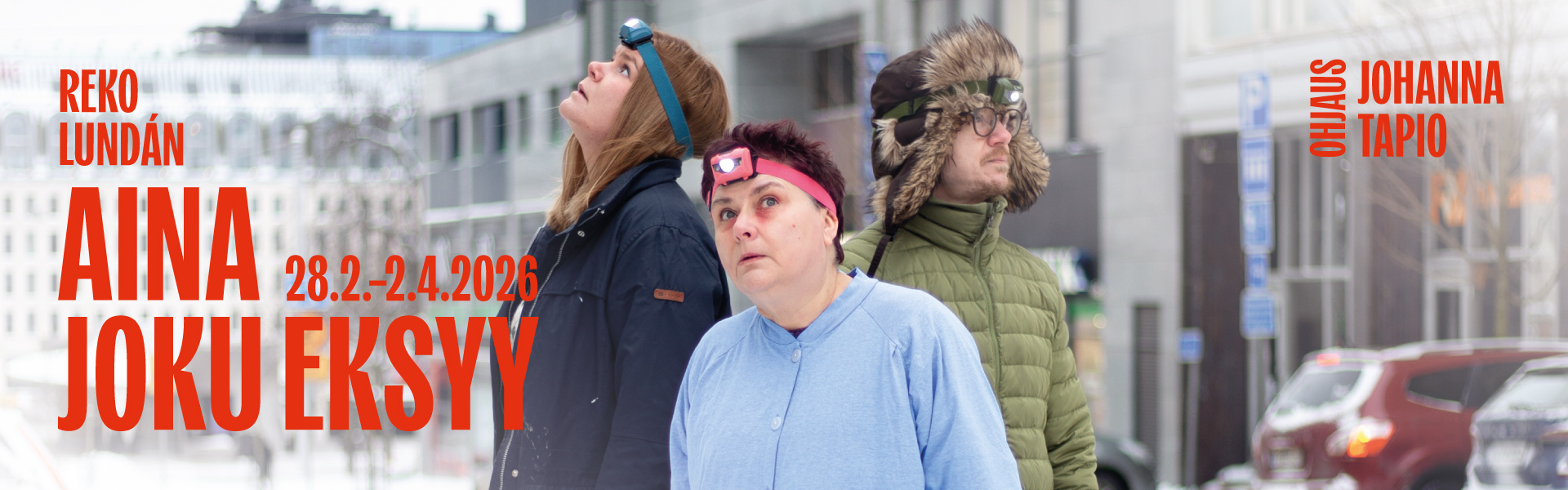 Reko Lundán: Aina joku eksyy, Teatteri Maneeri